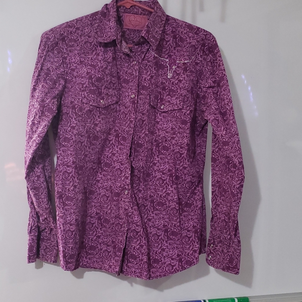 Women's cowgirl shirt.